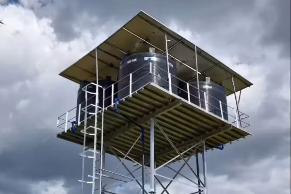 Steel Tanks and Tower Home